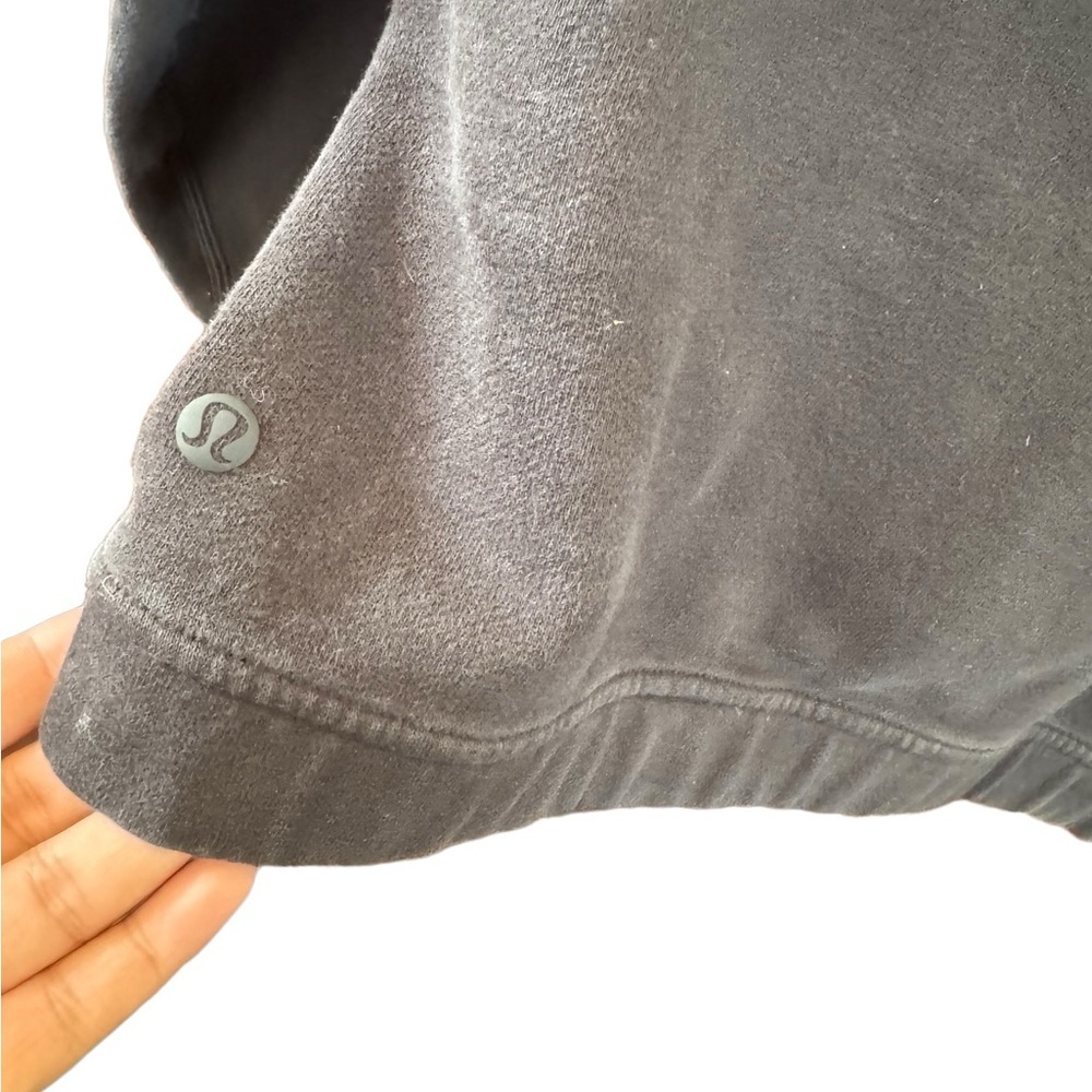 LULULEMON Black Pullover Hoodie size 4 - Picture 5 of 5